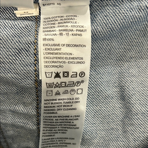 Levi’s Vintage Women’s Shortalls, Size Large - Picture 11 of 12